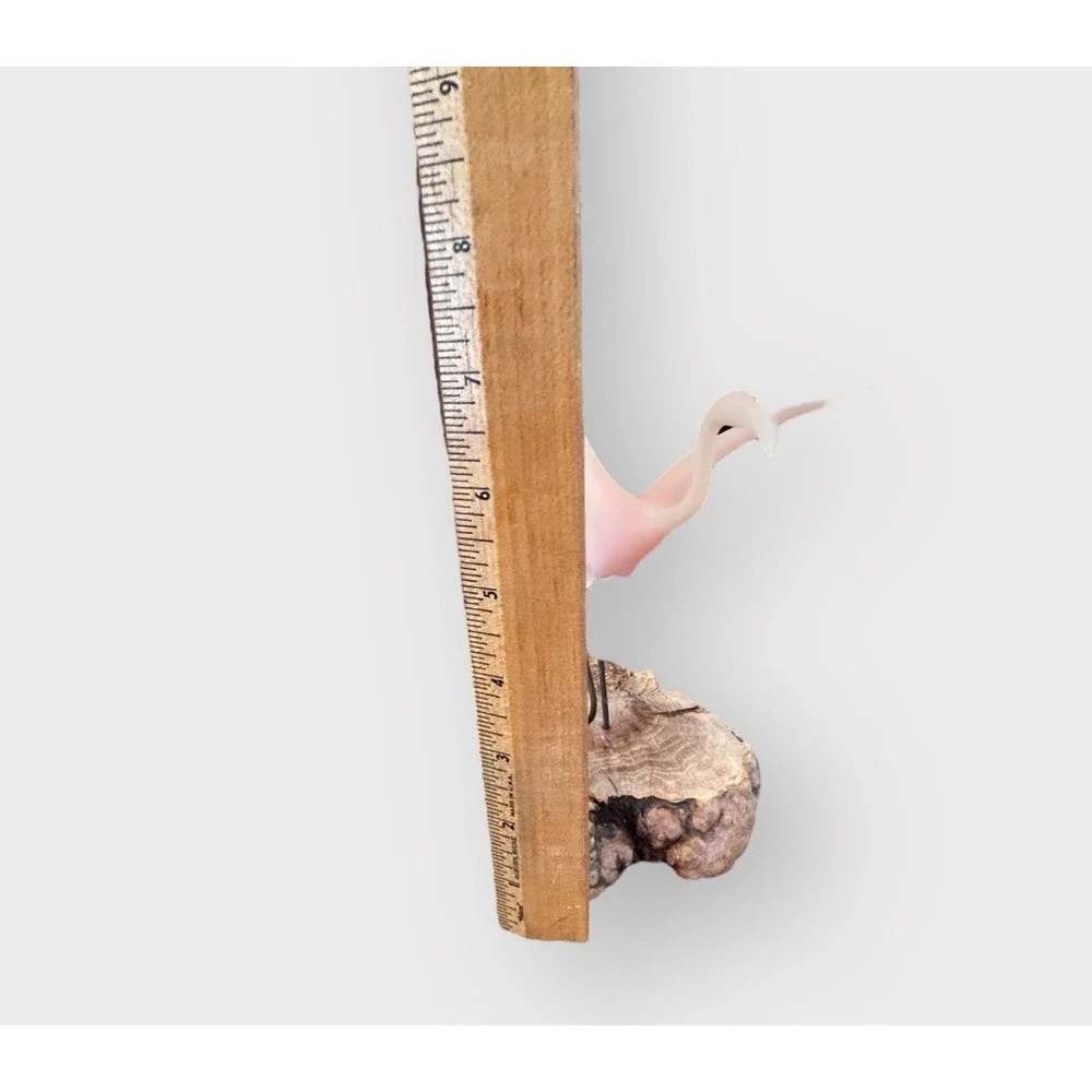 Vintage John Perry Flamingo‎ Sculpture 1986 signed